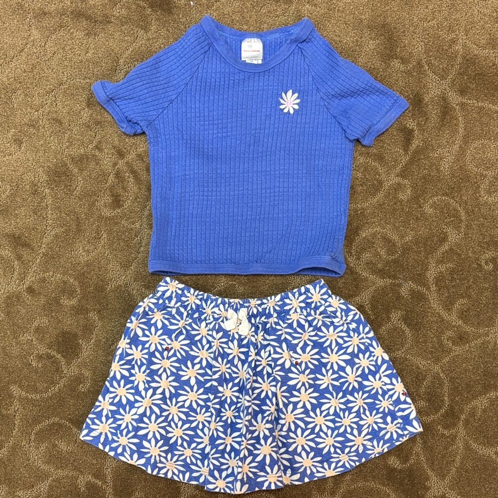 Hanna Andersson Skort Outfit